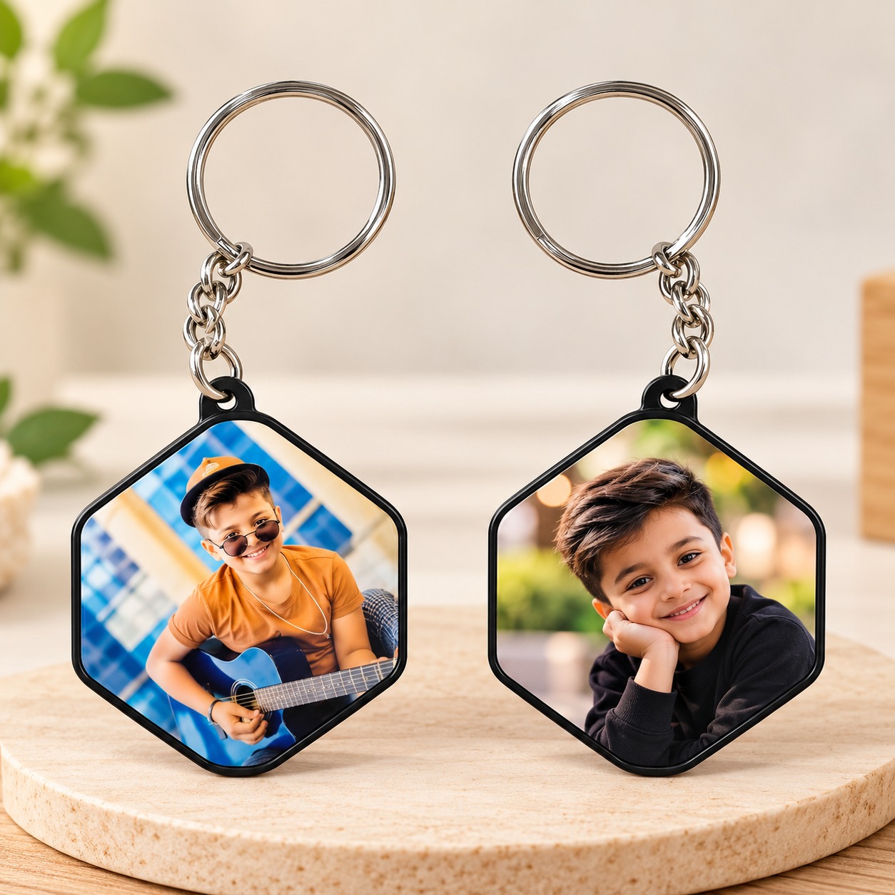 K7 Keychain Both Side PRINT